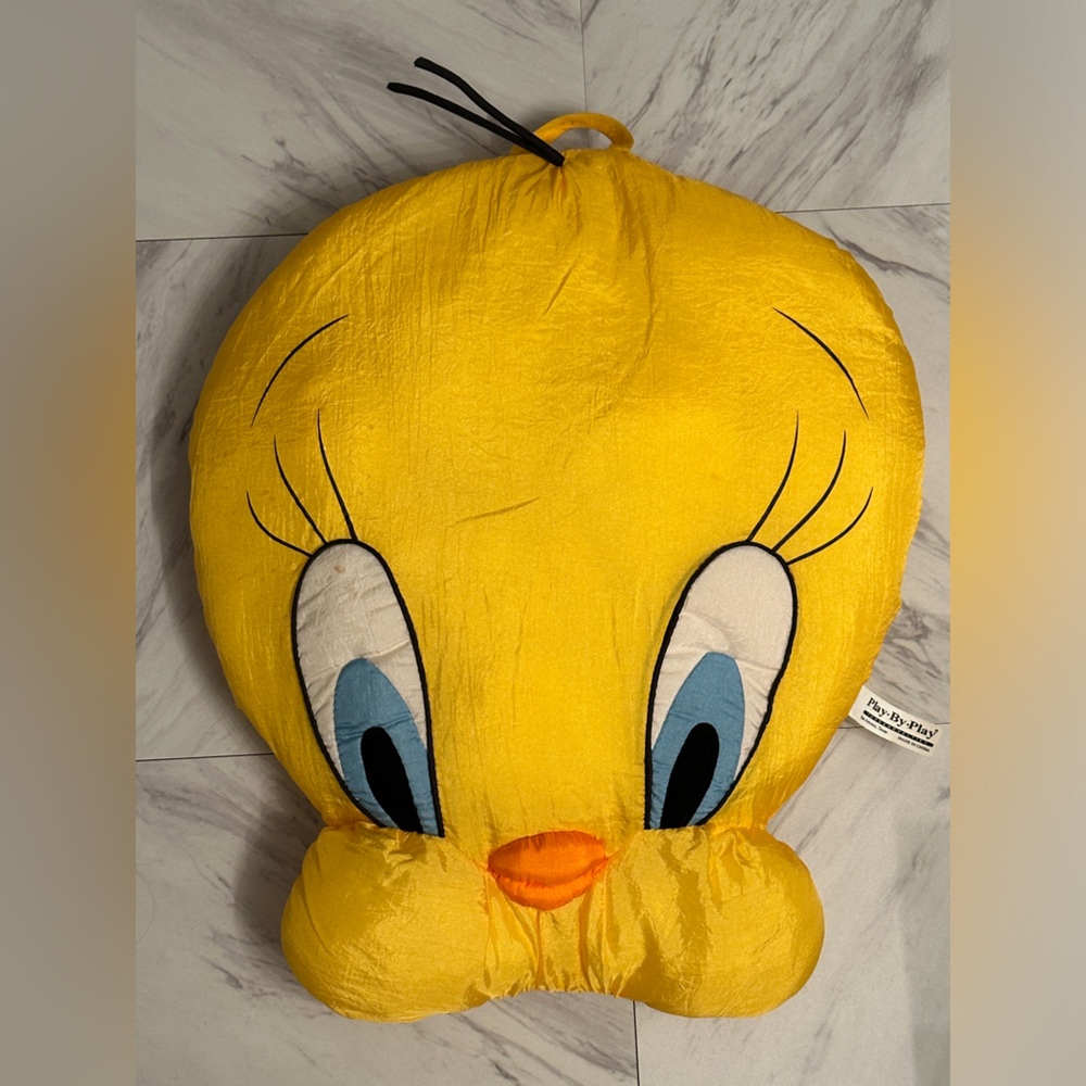 Vintage Tweety Bird Looney Tunes pillow